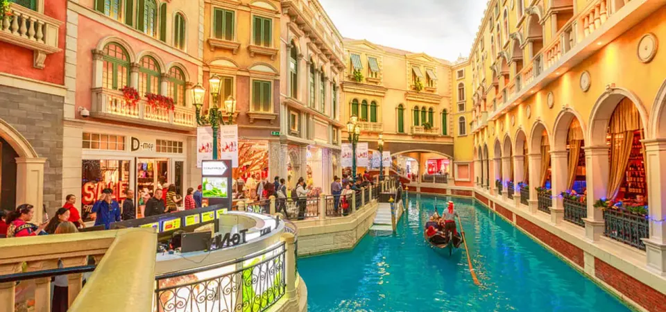 Primary image of Gondola Ride at The Venetian Macau tour